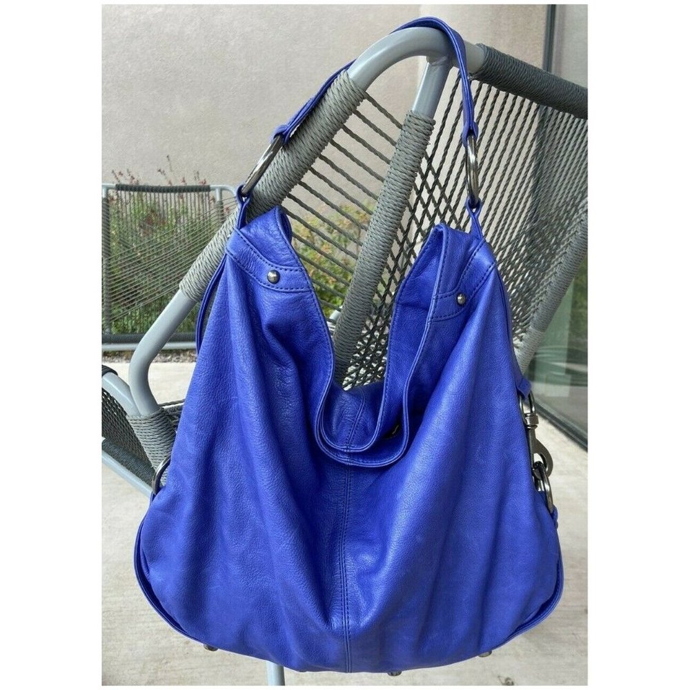 Rebecca Minkoff Nikki Hobo Electric Blue